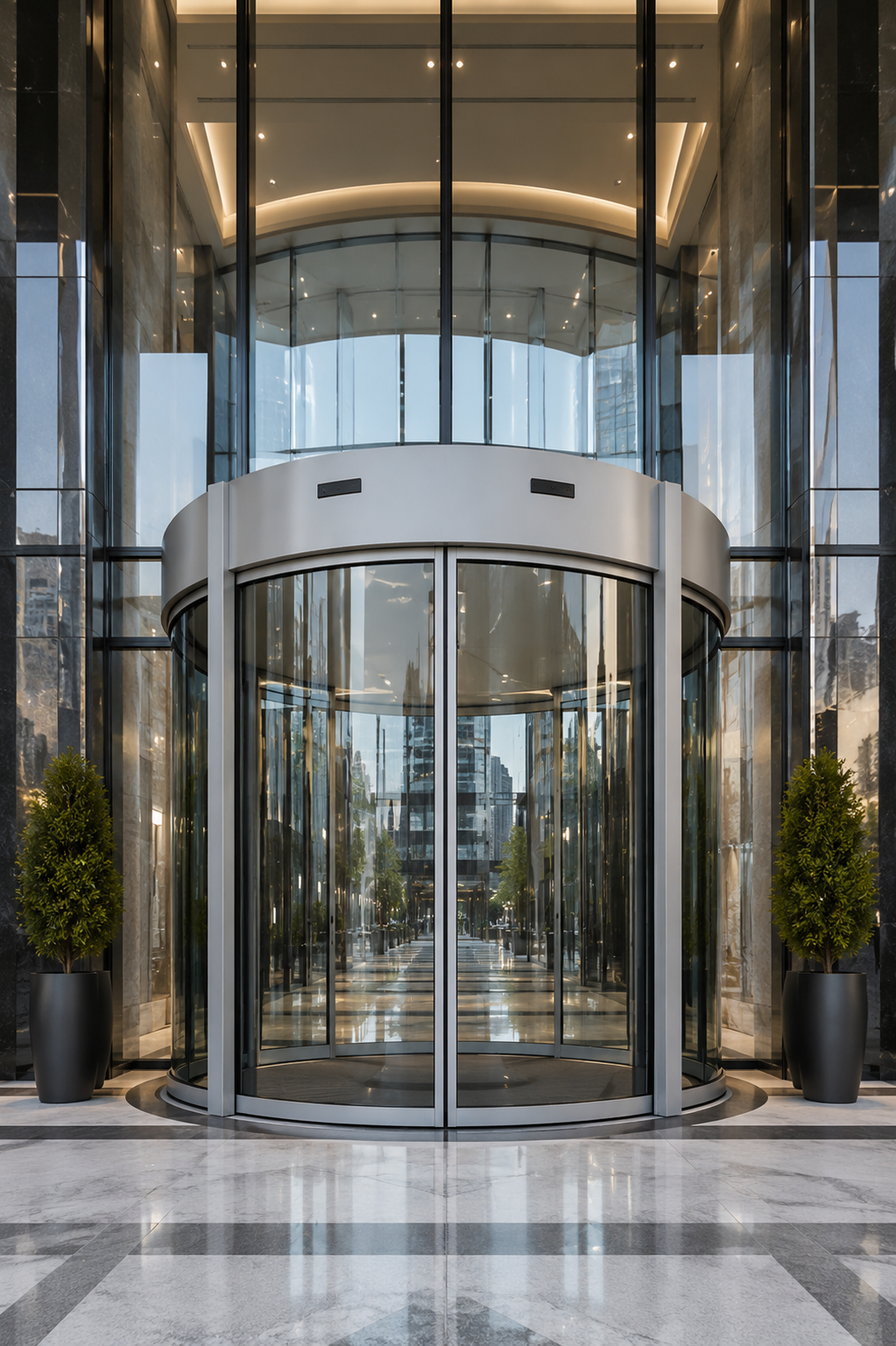 Circular Automatic Sliding Doors
